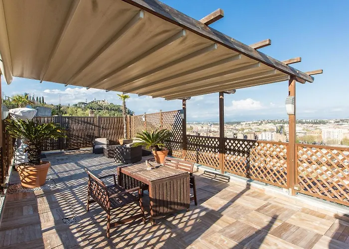 Panorama Penthouse By Rental In Rome